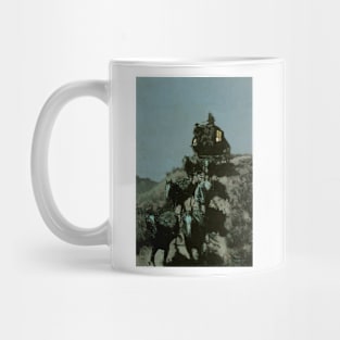 Old Stage Coach of the Plains by Frederic Remington Mug